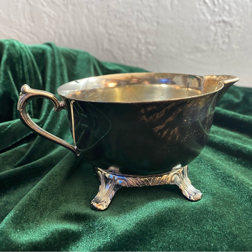Vintage International Silver Company Cream Bowl